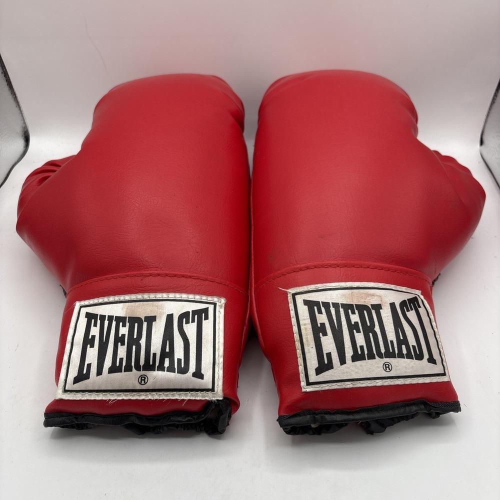 EVERLAST  RED BOXING GLOVES  12OZ